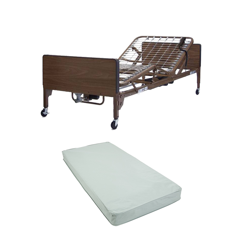 Accessibility Medical Equipment full electric hospital bed pictured on the supplier website
