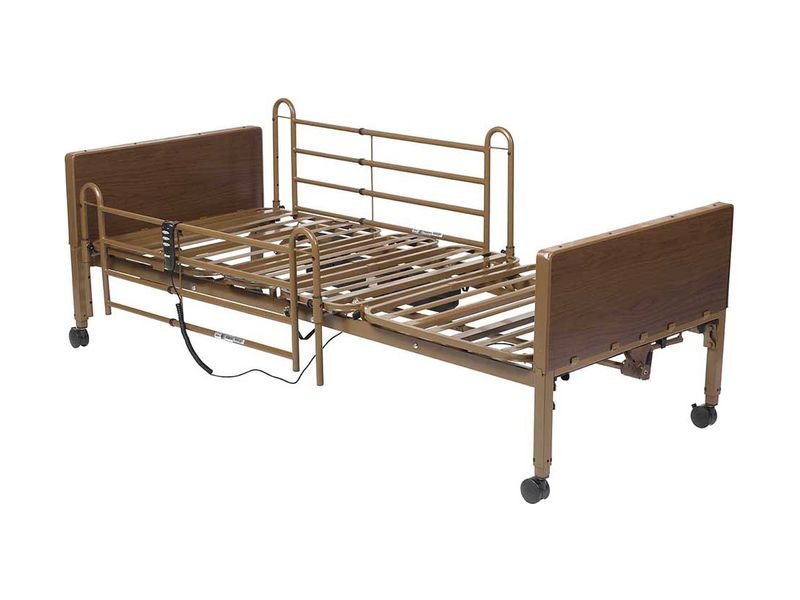 Ace Medical Supplies semi electric hospital bed pictured on the supplier website
