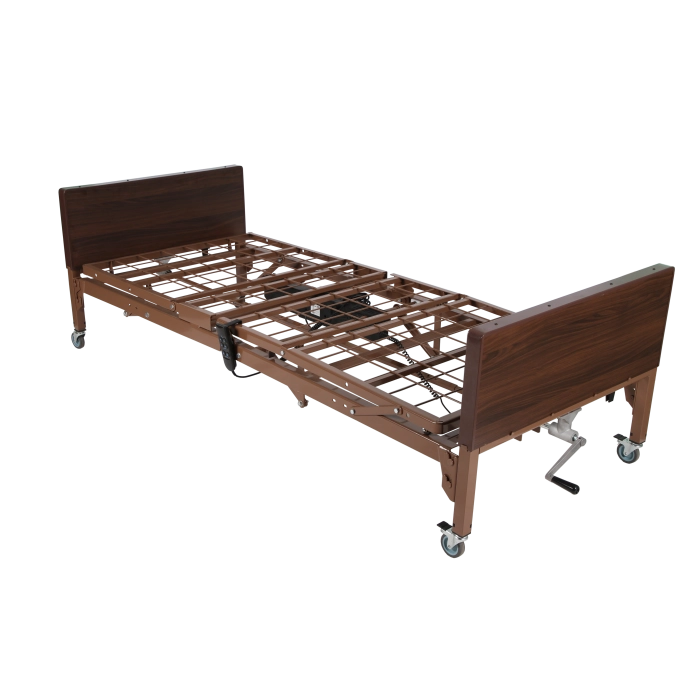 Affordable Medical USA full electric hospital bed pictured on the supplier website