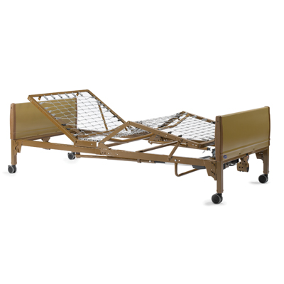 Allied Medcor Services full electric hospital bed pictured on the supplier website