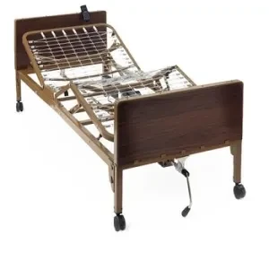 Angelcare & Medical Equipment Supply Company hospital bed pictured on the supplier website