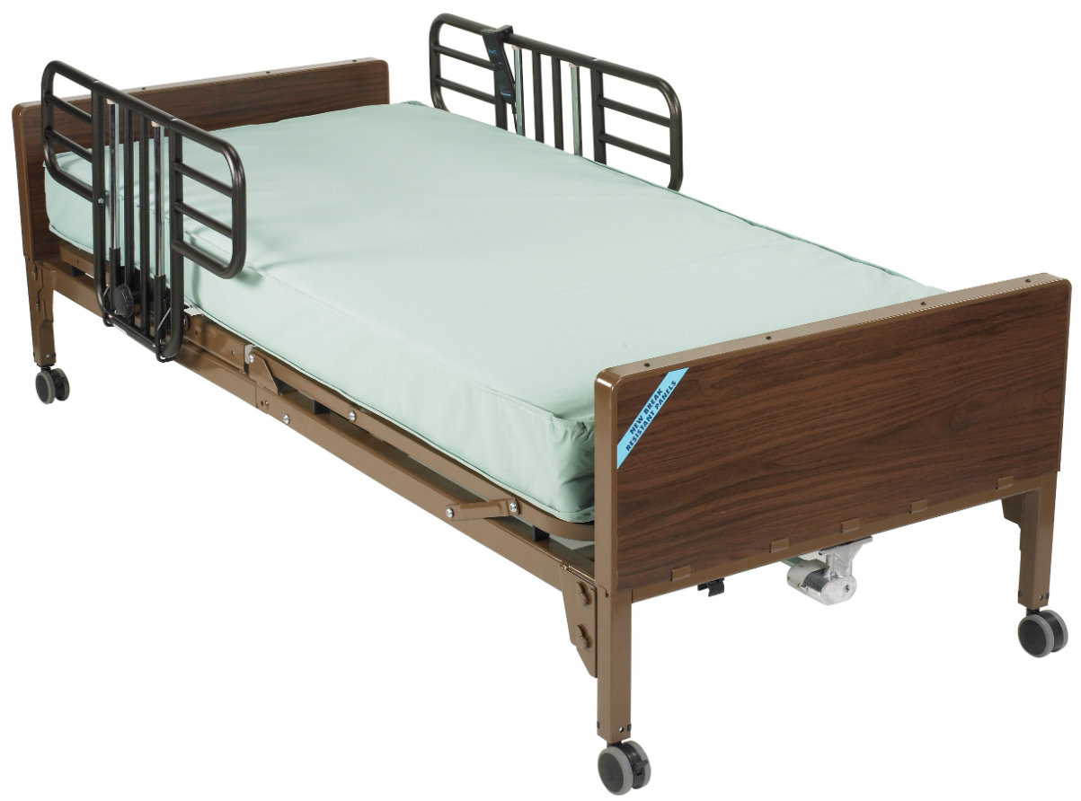 Ben Hospital Bed Rental bariatric hospital bed pictured on the supplier website