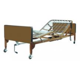 Charm Medical Supply semi electric hospital bed pictured on the supplier website