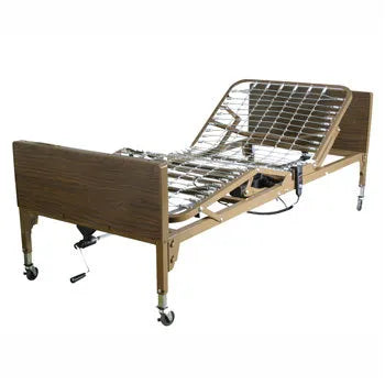 Medical Department Store semi electric hospital bed pictured on the supplier website