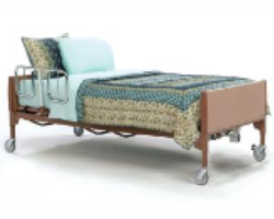 Medirect Medical Supplies bariatric hospital bed pictured on the supplier website