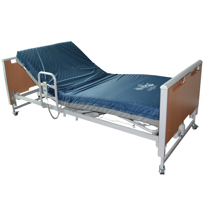 Mobility Matters full electric hospital bed pictured on the supplier website