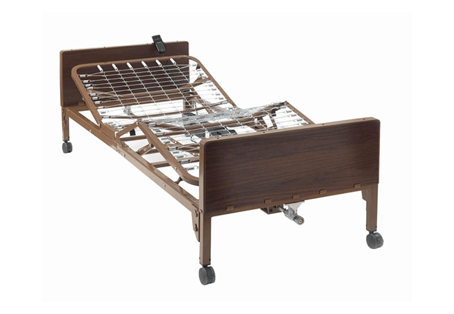 Rocking Mobility full electric hospital bed pictured on the supplier website