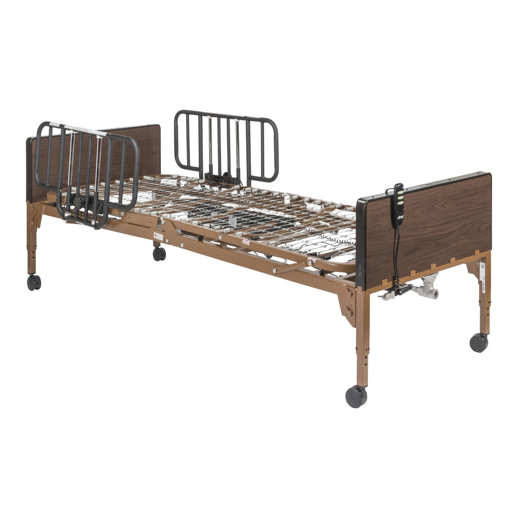 Wishing Well Medical Supply hospital bed pictured on the supplier website