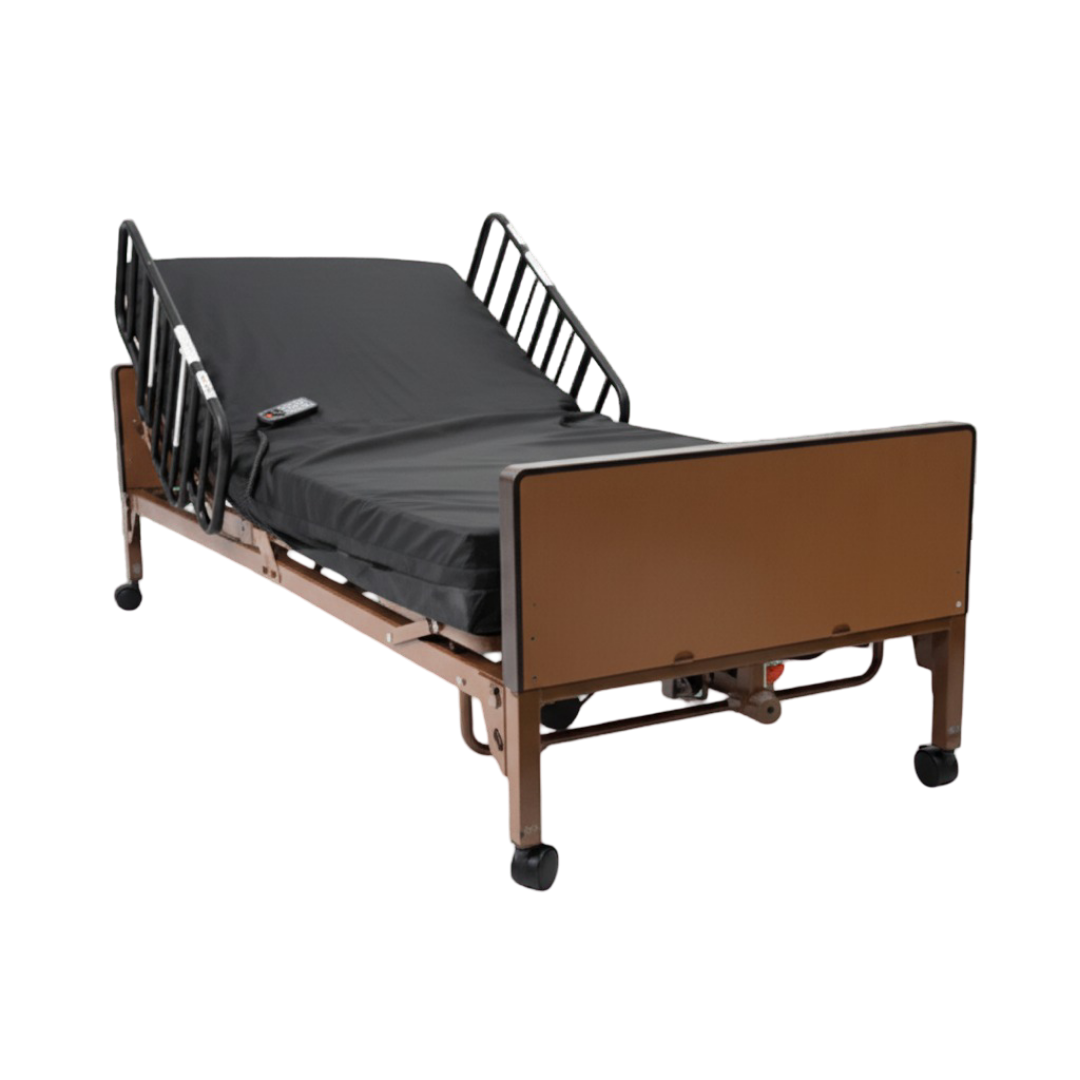 Alliance Medical Supply full electric hospital bed shown on the supplier’s website