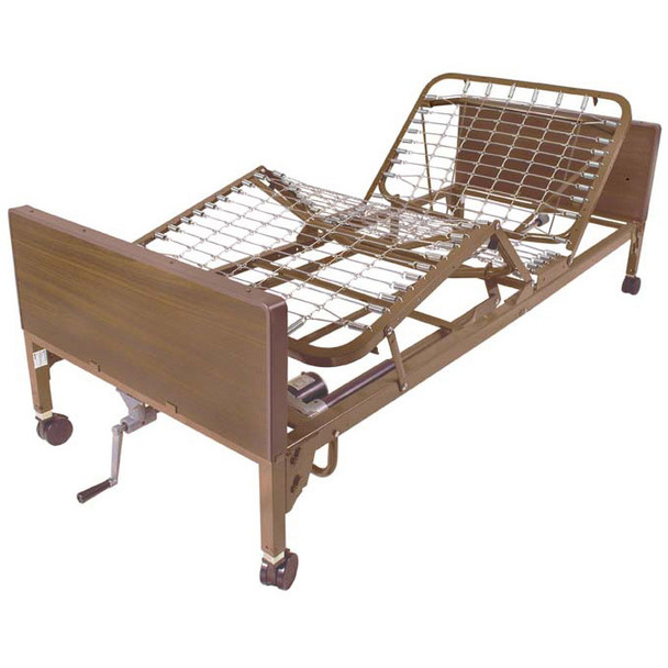 Easy Medical Store semi-electric hospital bed pictured on the supplier’s website