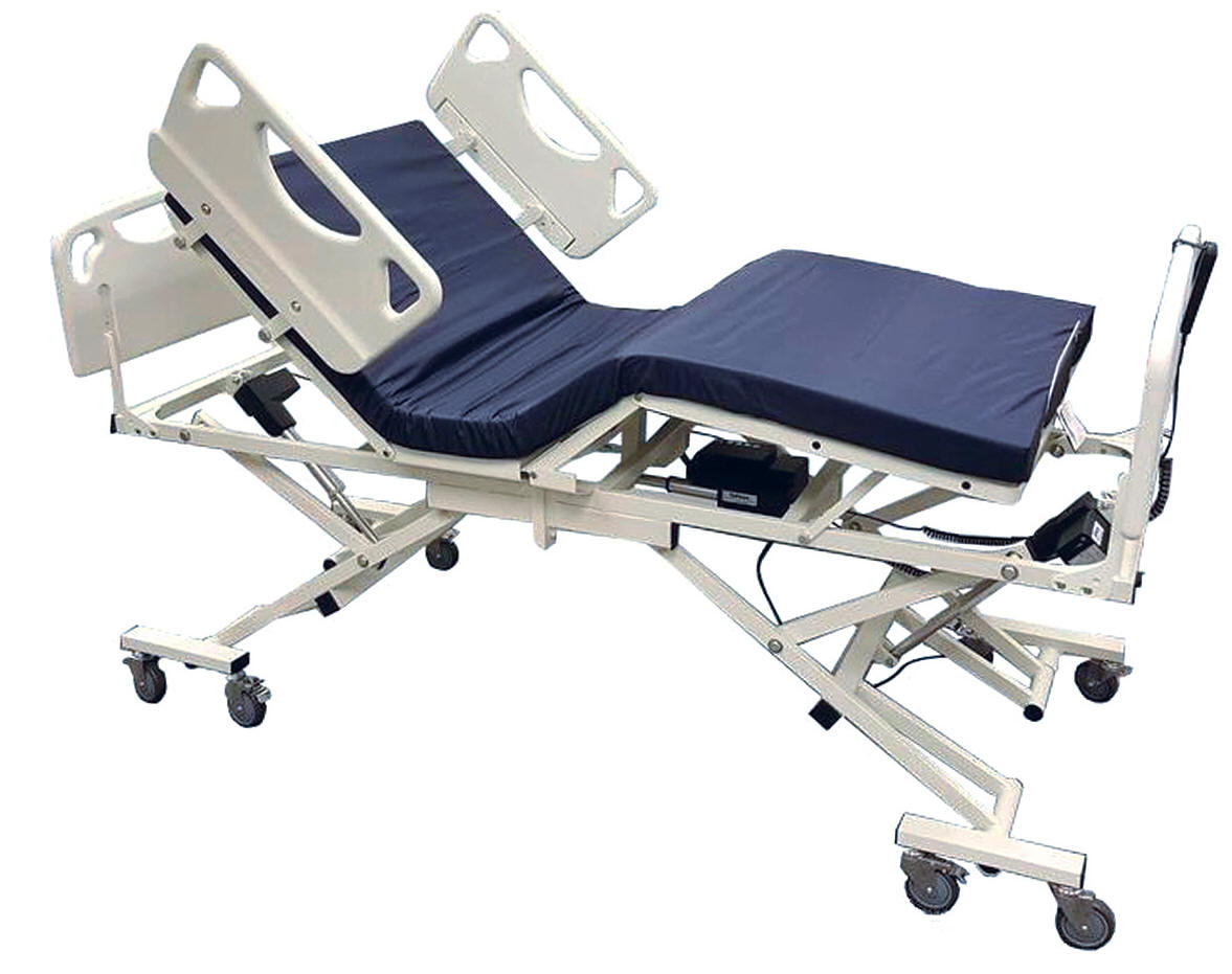 Electropedic rental hospital bed pictured on the supplier’s website