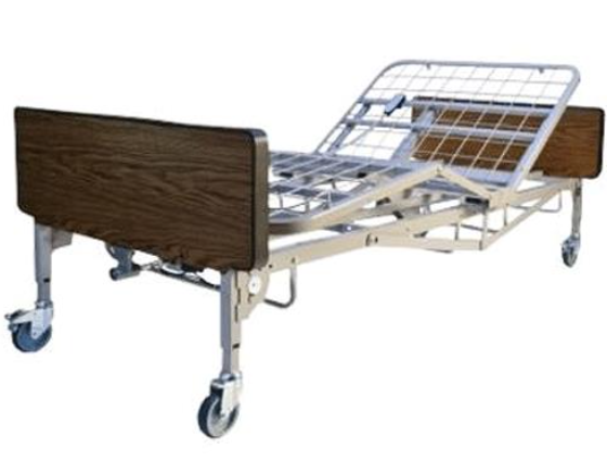 Madison Medical Rental bariatric hospital bed pictured on the supplier’s website