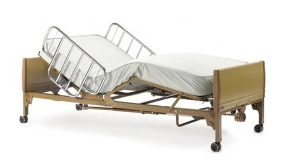 The MedEquip Shop full-electric hospital bed pictured on the supplier’s website