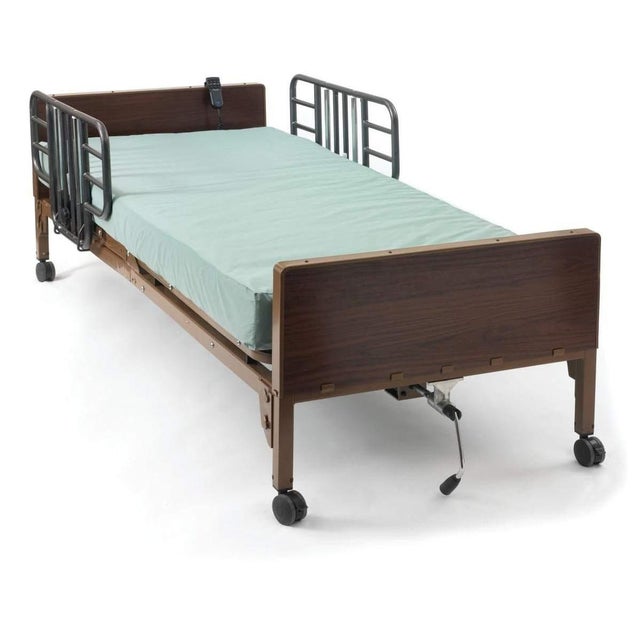 Hospital Bed Rental Co semi-electric hospital bed pictured on the supplier’s website