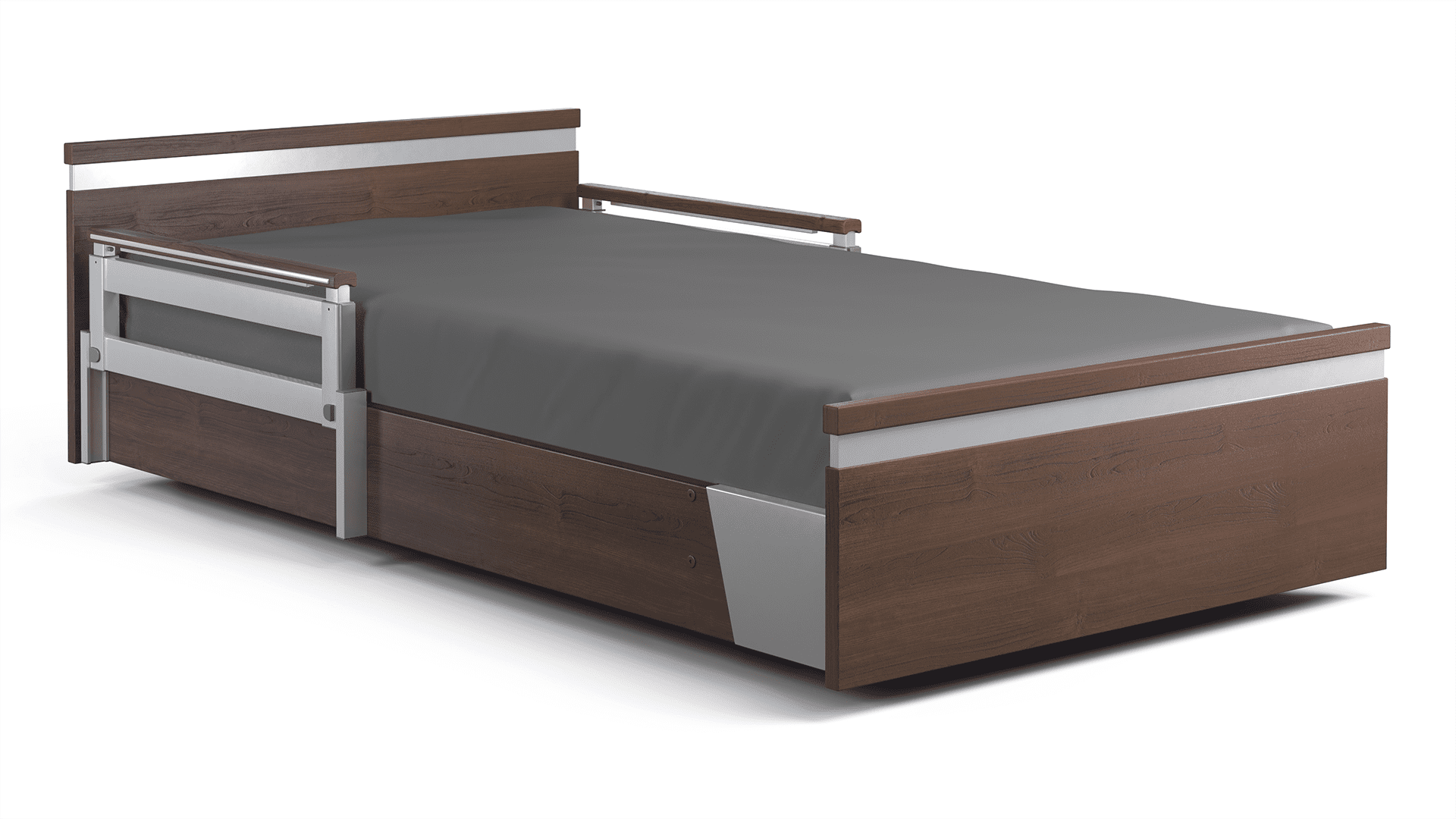 SonderCare height-adjustable hospital bed pictured on the supplier’s website