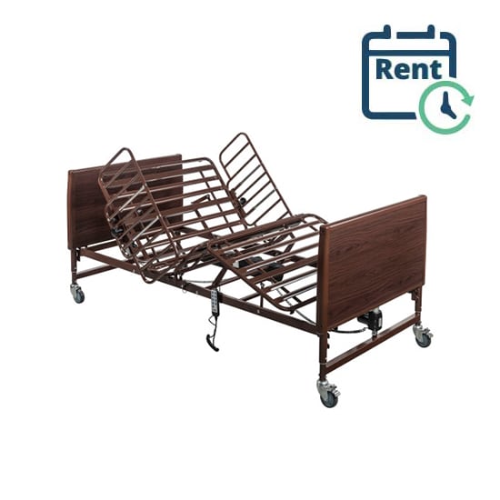 Bellevue Healthcare bariatric hospital bed shown on the supplier’s website