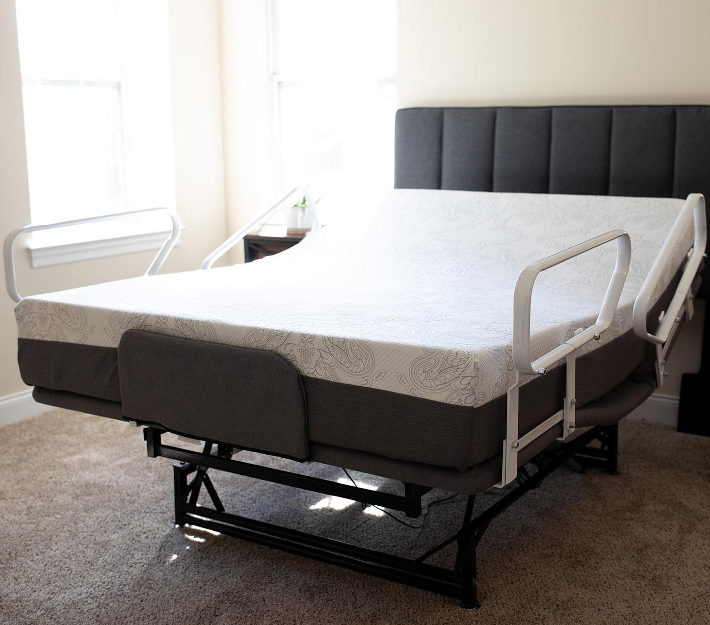 Electropedic Flex-A-Bed 185 Hi-Low shown on the supplier’s website