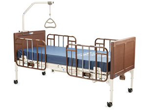 American Medical Equipment Standard electric hospital bed shown on the supplier’s website