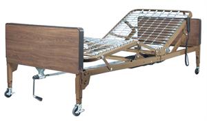 Bradford Medical Supply Patriot Semi-Electric Homecare Bed shown on the supplier’s website