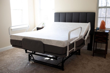 Electropedic 3-Motor Fully Electric High-Low Hospital Bed shown on the supplier’s website