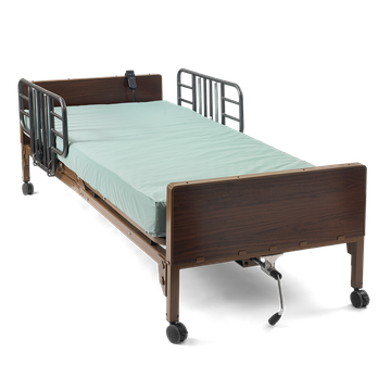 Enchanted Medical Supplies Semi-electric hospital bed shown on the supplier’s website