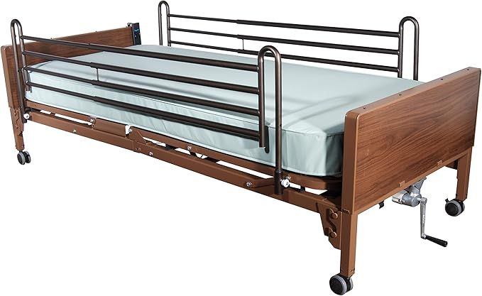 First Choice Medical Rental Full Electric Hospital Bed — Full Length Rails shown on the supplier’s website