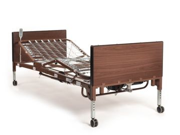 Interim Home Medical Equipment Full Electric Hi-Low Hospital Bed shown on the supplier’s website