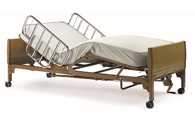 Homepro Medical semi electric hospital bed shown on the supplier’s website