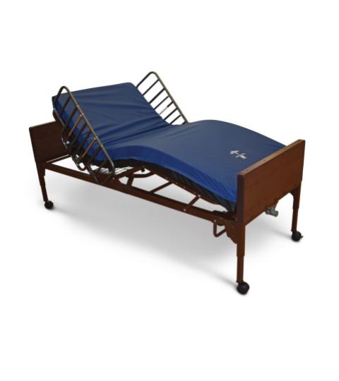 Hospital bed pictured in Hoosier Mobility Solutions’ rental categories