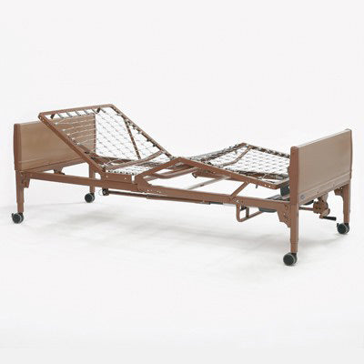McCann’s Medical semi electric hospital bed shown on the supplier’s website