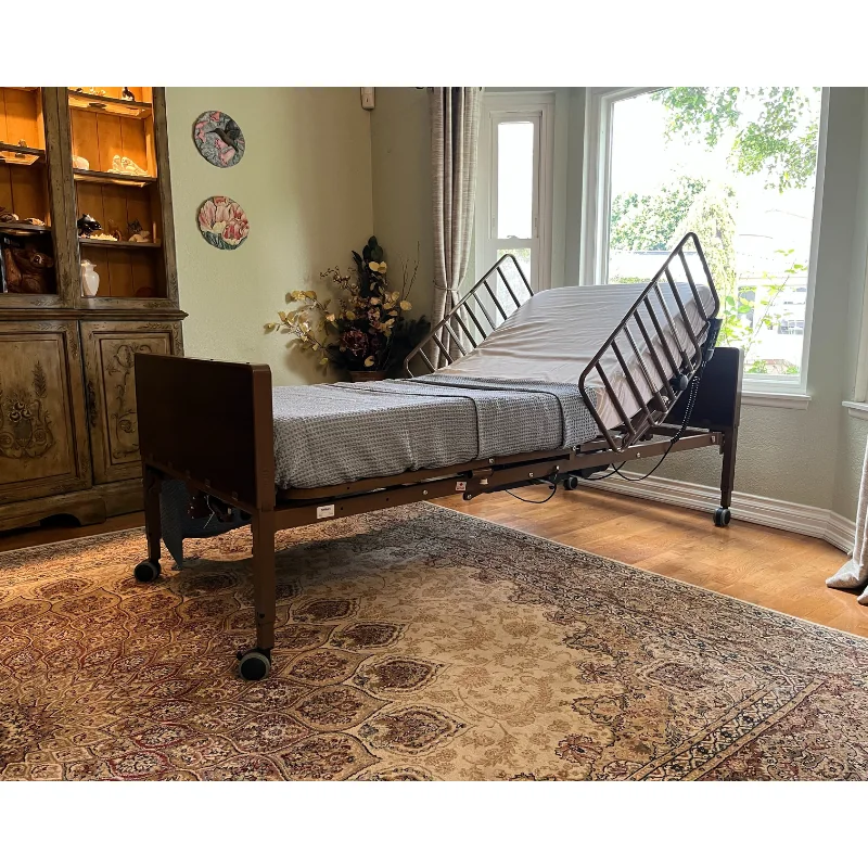 Range Medical Supplies full electric hospital bed shown on the supplier’s website