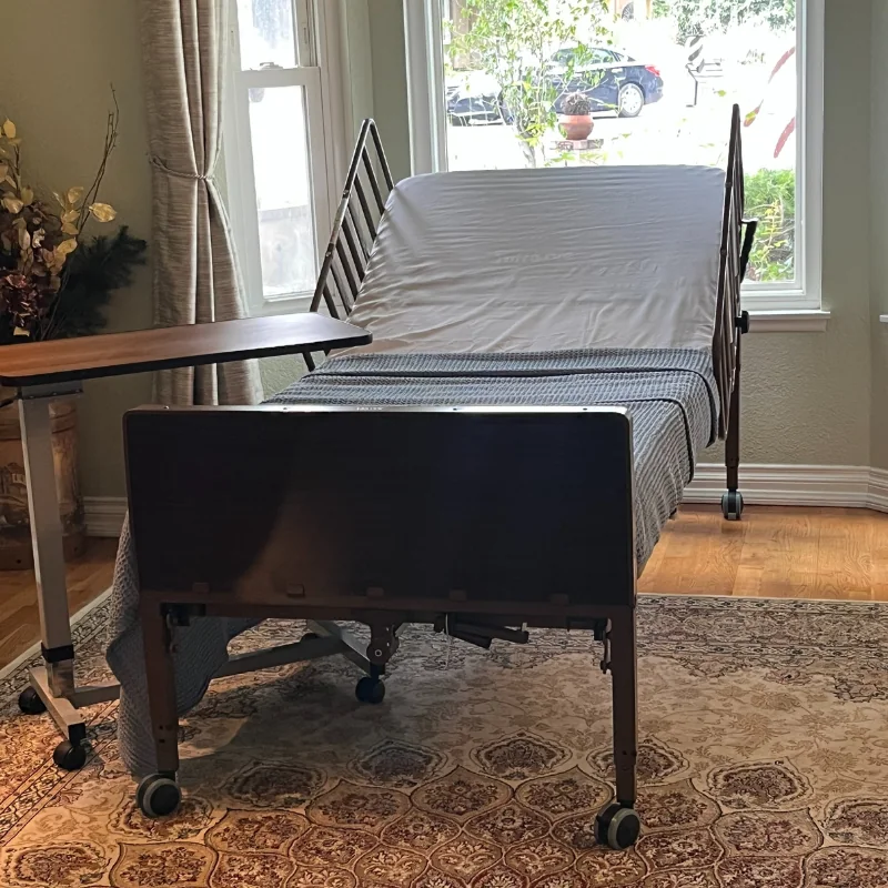 Range Medical Supplies full electric hospital bed shown on the supplier’s website
