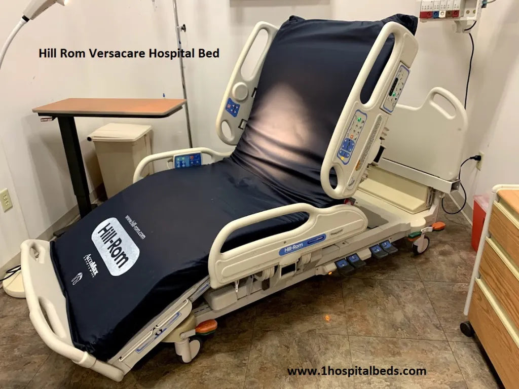 Hill-Rom Versacare pictured beside the supplier’s hospital-bed and foam-mattress rental package
